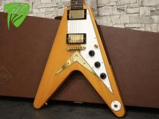Epiphone Inspired By Gibson Custom Shop 1958 Korina Flying V Aged Natural 2022_2