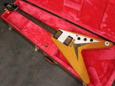Epiphone Inspired By Gibson Custom Shop 1958 Korina Flying V Aged Natural 2022_3