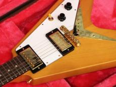 Epiphone Inspired By Gibson Custom Shop 1958 Korina Flying V Aged Natural 2022_5