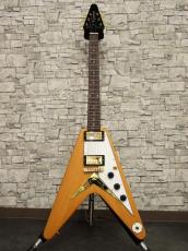 Epiphone Inspired By Gibson Custom Shop 1958 Korina Flying V Aged Natural 2022_10