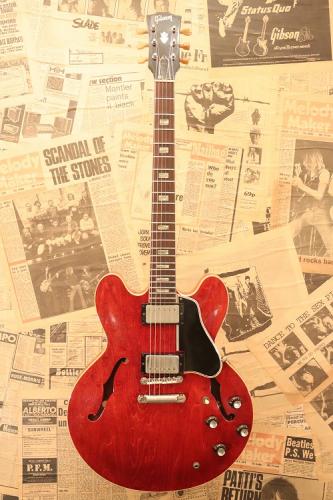 Gibson 1963 ES-335TDC "Patent Applied For Pickup with Mickey Mouse Ear"