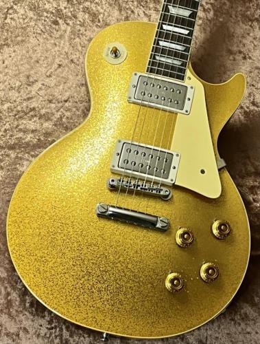 Gibson Custom Shop Limited Edition Collection 1957 Les Paul Reissue w/ TV Jones Power'Tron VOS Gold Sparkle Top s/n 761047【3.98kg】【G-CLUB SHIBUYA】