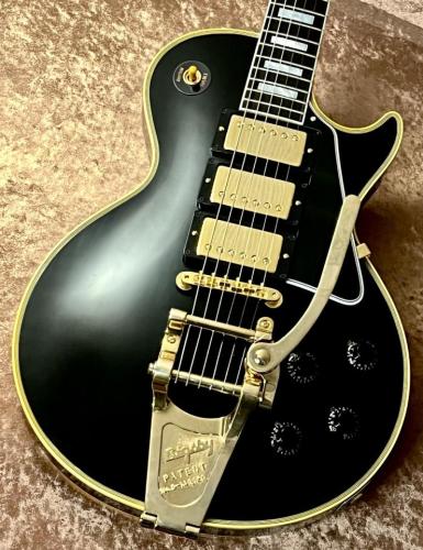 Gibson Custom Shop Historic Collection 1957 Les Paul Custom Reissue 3-Pickup w/ Bigsby "Black Beauty" VOS s/n 76287【4.57kg】【G-CLUB SHIBUYA】