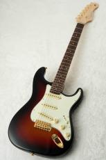 FREEDOM CUSTOM GUITAR RESEARCH Custom Order RS ST SSS Alder -3 Tone Sunburst w/Gold Parts-_2