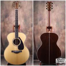 ヤマハLJ-16革ラベル純正キグバック付き。美品！ピックアップ付き ヤマハLJ-16革ラベル純正キグバック付き。美品！ピックアップ