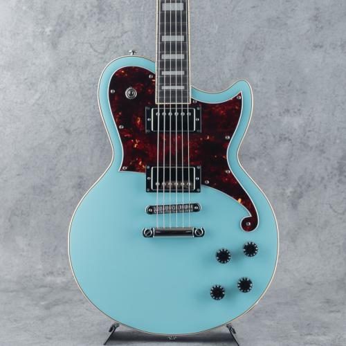 D'Angelico Premier Atlantic Sky Blue Top Natural Mahogany Back and Sides 2021