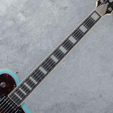 D'Angelico Premier Atlantic Sky Blue Top Natural Mahogany Back and Sides 2021_6