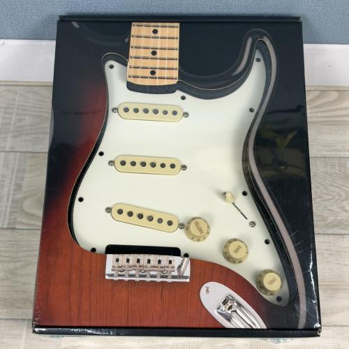 Fender Pre-Wired Strat Pickguard Tex-Mex SSS Parchment