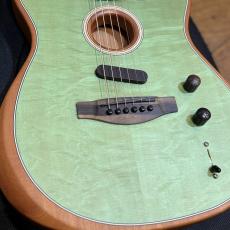Fender American Acoustasonic Telecaster Ebony Fingerboard Surf Green_5