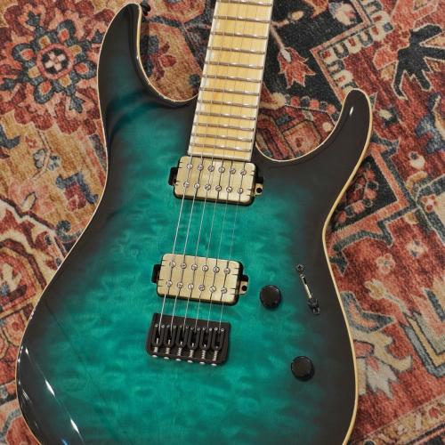 E-II M-II NT HS QM  Black Turquoise Burst 【アウトレット特価】
