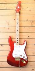 Greco SE-500 Matching Head/Metallic Red/The STRAT copy_2