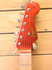 Greco SE-500 Matching Head/Metallic Red/The STRAT copy_3