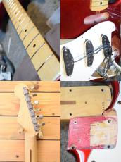 Greco SE-500 Matching Head/Metallic Red/The STRAT copy_5