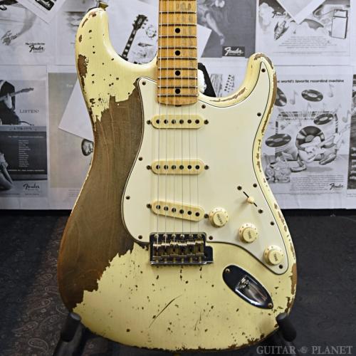 Fender Custom Shop MBS 1969 Stratocaster Super Heavy Relic -Vintage White- by Jason Smith 2021USED!!