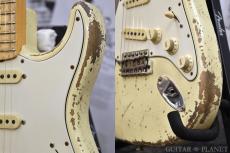 Fender Custom Shop MBS 1969 Stratocaster Super Heavy Relic -Vintage White- by Jason Smith 2021USED!!_9