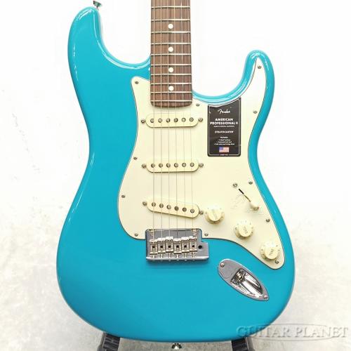 Fender American Professional II Stratocaster -Miami Blue/Rosewood-【US24056873】【3.69kg】