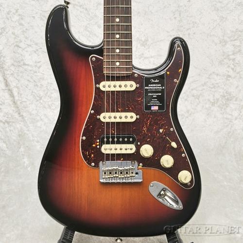 Fender American Professional II Stratocaster HSS -3-Color Sunburst/Rosewood-【US25047984】【3.63kg】