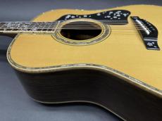YAMAHA LL-120MS Custom 2004年製 / Abalone Head Trim and SADA Inlay・Abalone Trim and Rosette・Engelmann Spruce Top・Side Jacaranda and Back Jacaranda and Ebony 3P・Honduras Mahogany and Ebony 5p Neck_13