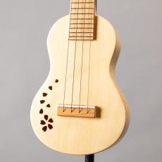 Quiam Ezo’s Ukulele Through neck Soprano さくら_2