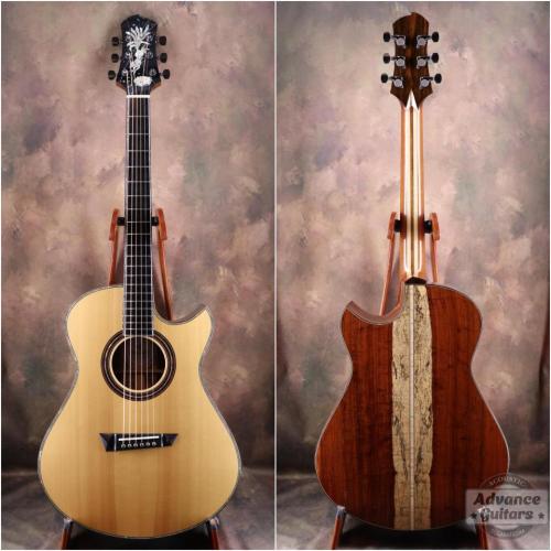 A.T.GUITARS #97 OM the "Nine-Tailed Fox"