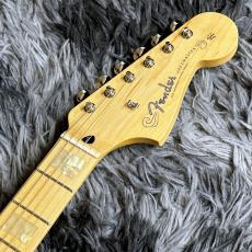 Fender FSR Made in Japan Hybrid II Jazzmaster, Maple Fingerboard, Sapphire Blue Transparent_6