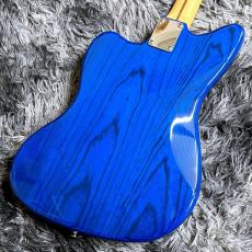 Fender FSR Made in Japan Hybrid II Jazzmaster, Maple Fingerboard, Sapphire Blue Transparent_8