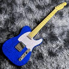 Fender FSR Made in Japan Hybrid II Telecaster, Maple Fingerboard, Sapphire Blue Transparent_2