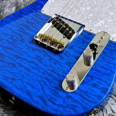 Fender FSR Made in Japan Hybrid II Telecaster, Maple Fingerboard, Sapphire Blue Transparent_3
