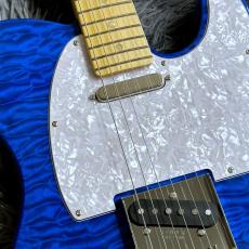 Fender FSR Made in Japan Hybrid II Telecaster, Maple Fingerboard, Sapphire Blue Transparent_4