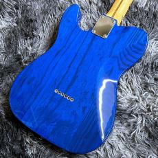 Fender FSR Made in Japan Hybrid II Telecaster, Maple Fingerboard, Sapphire Blue Transparent_8