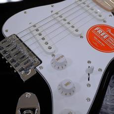 Squier Affinity Series Stratocaster, Maple Fingerboard, White Pickguard / Black_3