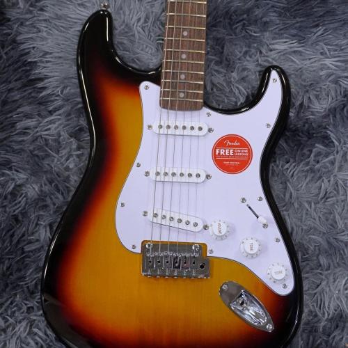 Squier Affinity Series Stratocaster, Laurel Fingerboard, White Pickguard / 3-Color Sunburst