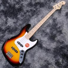 Squier Affinity Series Jazz Bass, Maple Fingerboard, White Pickguard / 3-Color Sunburst_2