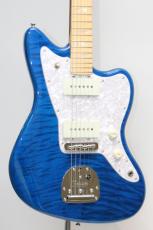 Fender FSR Made in Japan Hybrid II Jazzmaster, Maple Fingerboard, Sapphire Blue Transparent