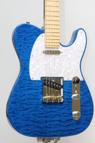 Fender FSR Made in Japan Hybrid II Telecaster, Maple Fingerboard, Sapphire Blue Transparent