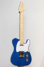 Fender FSR Made in Japan Hybrid II Telecaster, Maple Fingerboard, Sapphire Blue Transparent_2