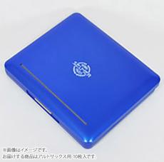 NONAKA リードケース アルトサックス用 セルマーロゴ入り 10枚収納可オーシャンブルー