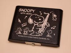 SNOOPY STS05 黒 リードケース テナーサックス5 枚収納可