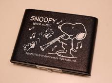 SNOOPY SCL05 黒 リードケース B♭クラリネット 5枚収納可