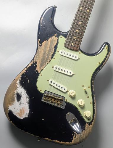 Fender Custom Shop Limited Edition 1962/1963 Stratocaster Super Heavy Relic -Black- 【3.62kg】