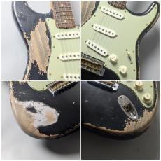 Fender Custom Shop Limited Edition 1962/1963 Stratocaster Super Heavy Relic -Black- 【3.62kg】_3