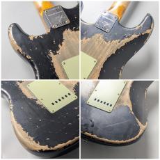 Fender Custom Shop Limited Edition 1962/1963 Stratocaster Super Heavy Relic -Black- 【3.62kg】_7