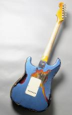 Fender Custom Shop 1961 Stratocaster Super Heavy Relic -Aged Lake Placid Blue over 3-Color Sunburst-_7