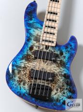 MAYONES Jabba Custom EP 5st Trans Jeans Black 3 Tone Blue Burst【重量4.42kg】