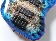 MAYONES Jabba Custom EP 5st Trans Jeans Black 3 Tone Blue Burst【重量4.42kg】_4