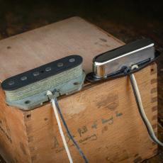 Monty's Guitars 【試奏動画有】Retro Wind Telecaster Raw Nickel Pickups Set
