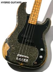 Fender Custom Shop J Signature Precision Bass Heavy Relic Black Gold Master Built by GREG FESSLER 2020