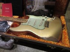 Fender Custom Shop MBS 1962 Poblano Stratocaster Relic Aged Aztec Gold Built by Andy Hicks_2