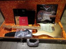 Fender Custom Shop MBS 1962 Poblano Stratocaster Relic Aged Aztec Gold Built by Andy Hicks_11