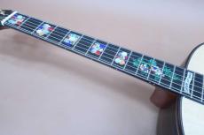 Terry's Terry Premium Terry PTJ-100 MS GRAPE 50th Anniversary Model / Grape Inlay・Spruce Top・Indian Honduras Rosewood Side and Back・Mahogany 1P Neck・Tortoise Color Pick guard・With Fishman Ellipse Matrix Blend _8